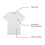 Stafford Ultra Soft Mens 4 Pack Short Sleeve Crew Neck T-Shirt-Big and Tall