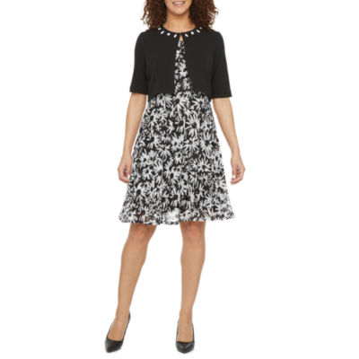 sleeve jacket dress