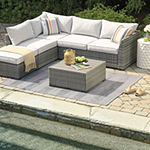 Signature Design by Ashley Cherry Point 4-pc. Patio Sectional