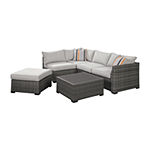 Signature Design by Ashley Cherry Point 4-pc. Patio Sectional