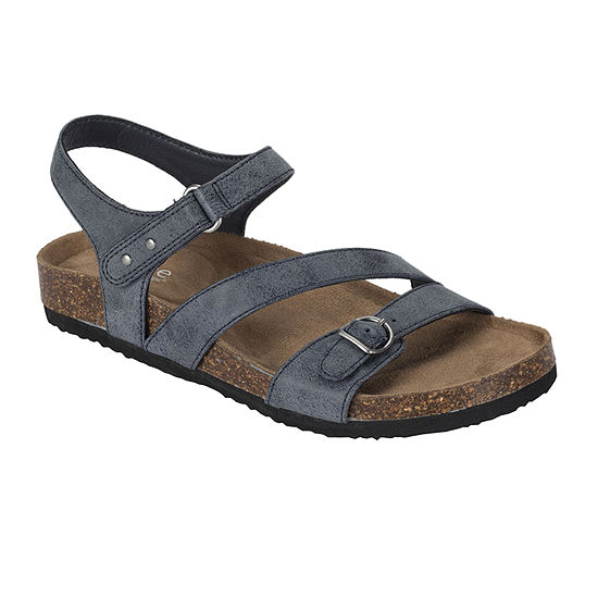 Bare Traps Womens Persy Adjustable Strap Flat Sandals