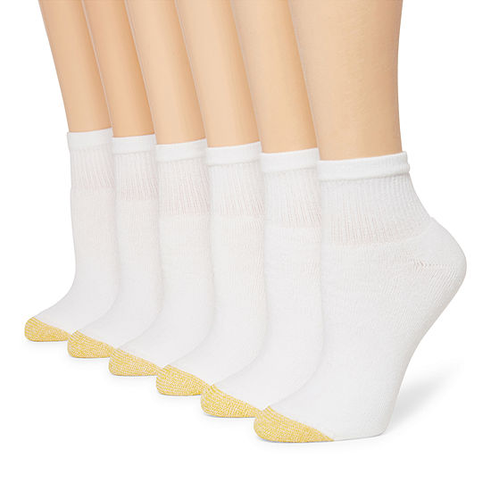 Gold Toe 6 Pair Quarter Socks - Womens-JCPenney