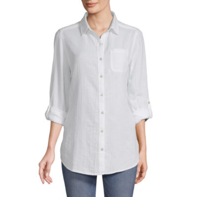 st john's bay denim shirt