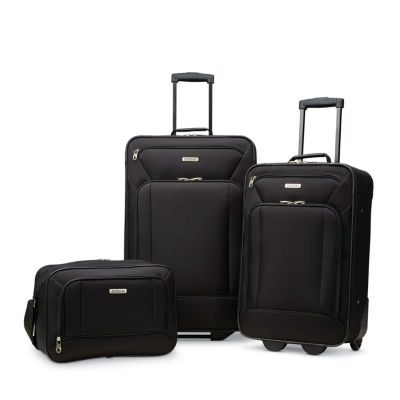 3 piece luggage set jcpenney