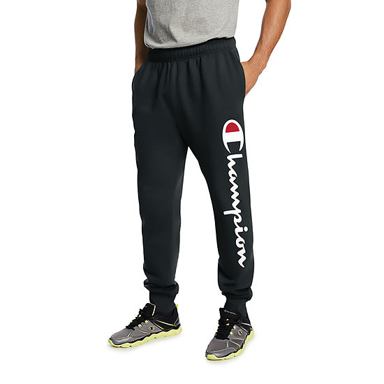 Champion Mens Regular Fit Graphic Jersey Jogger Pant - JCPenney