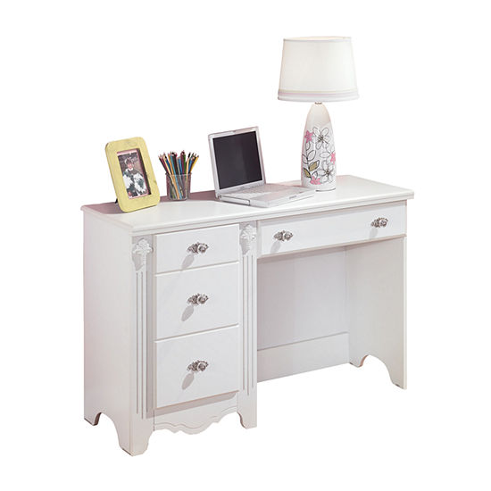 Signature Design By Ashley Exquisite Bedroom Desk Color White
