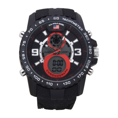 us polo assn watch black