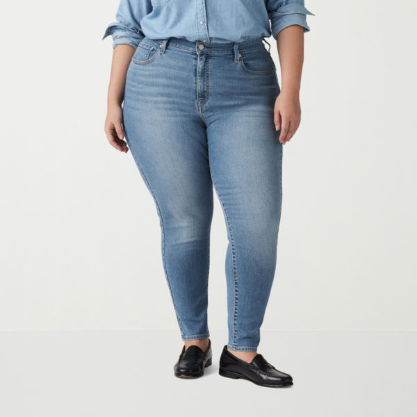 Levi's® Plus High Rise Womens Mid Rise 721 Skinny Fit Jean