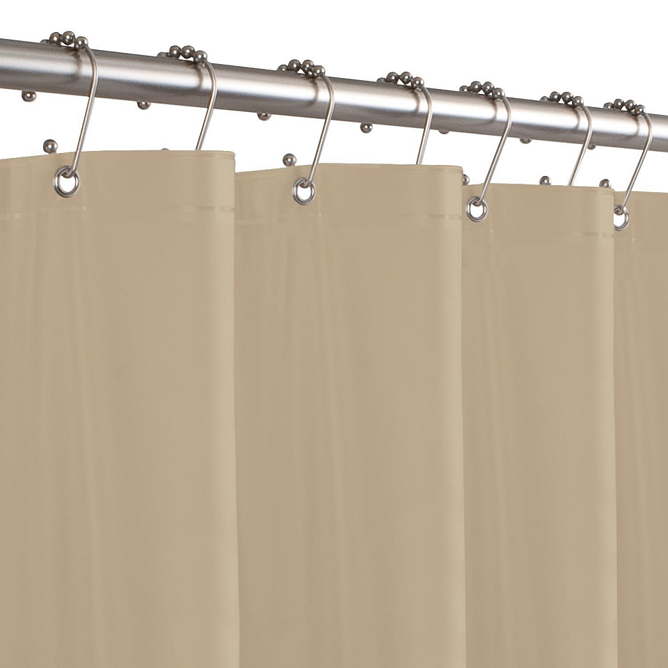 Maytex 15 Gauge Peva Shower Curtain Liner, Linen