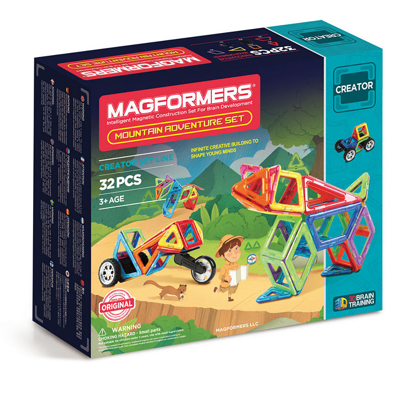 Magformers Advenuture Mountain 32 Pc. Set