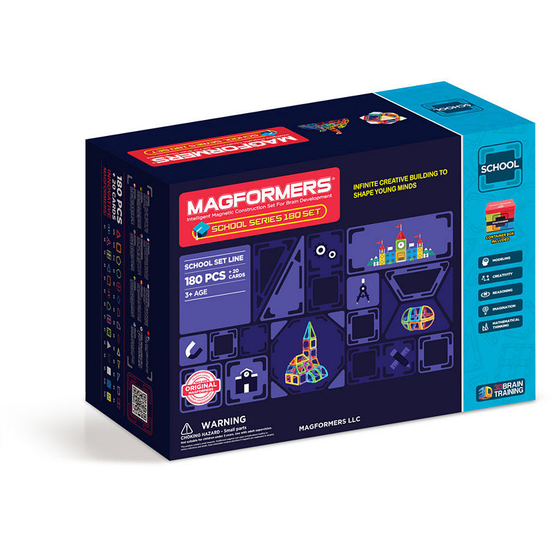 Magformers School Series 180 Pc. Set