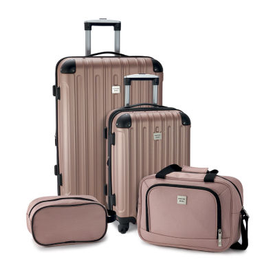 geoffrey beene 2pc hardside luggage set