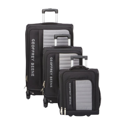 geoffrey beene 2pc hardside luggage set