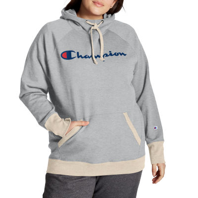 gray champion hoodie womens