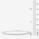 Diamond Addiction 1 1/2 CT. T.W. Lab Grown White Diamond 10K White Gold 8 Inch Tennis Bracelet