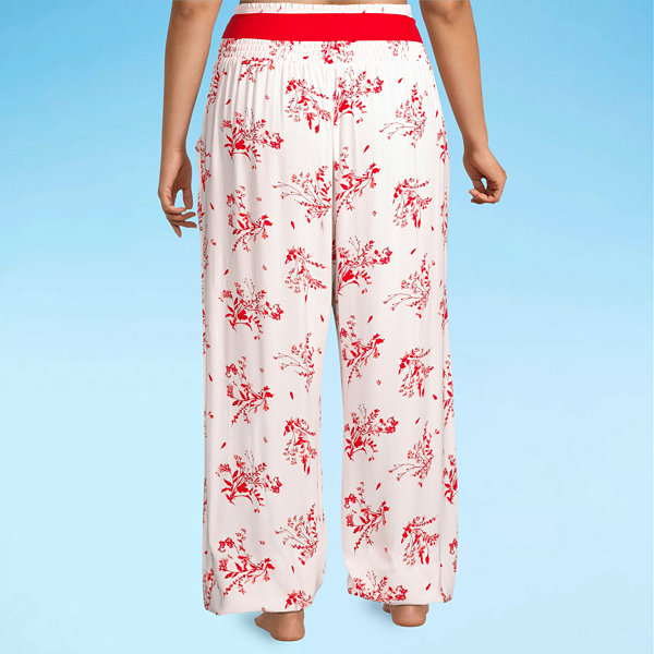 Mynah Toile Pants Swimsuit Cover-Up Plus