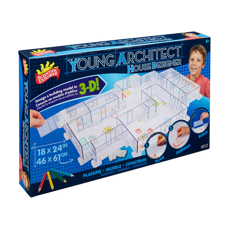 UPC 083568800688 product image for Scientific Explorer Young Architect House Designer | upcitemdb.com