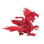 BePuzzled 3D Crystal Puzzle - Dragon (Red): 56 Pcs