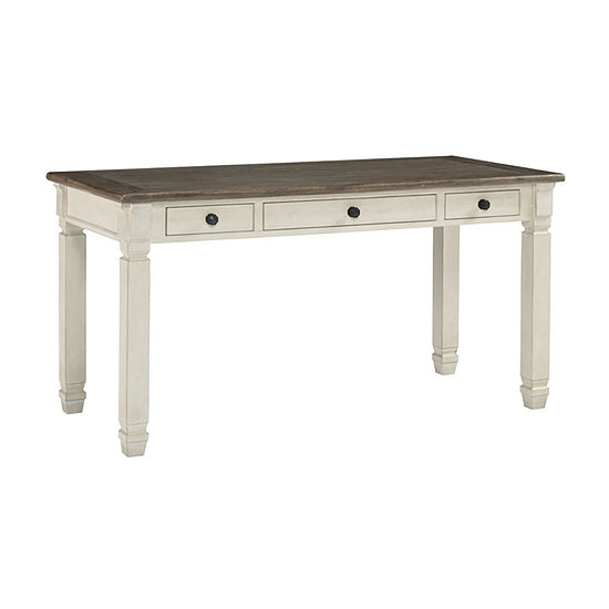 Signature Design By Ashley Roanoke Home Office Desk Color Two