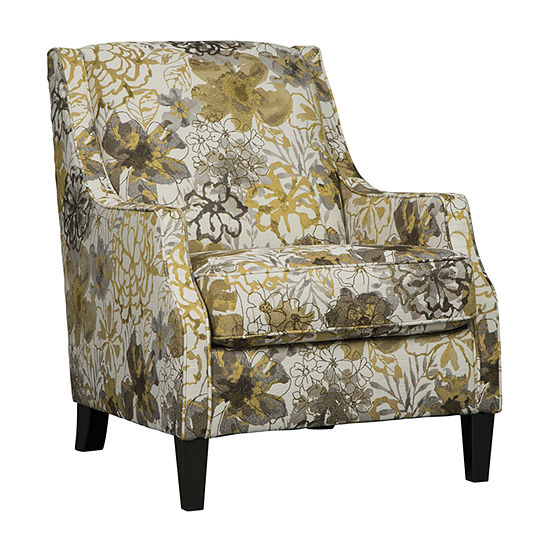 Signature Design By Ashley Mandee Accent Chair Color Pewter