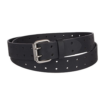 Dickies Men's Leather Double Prong Belt