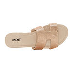 Mixit Womens Grady Flat Sandals