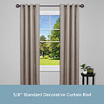 Kenney Mae Standard Decorative Window Curtain Rod 5/8 IN Adjustable Curtain Rod