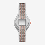 Geneva Ladies Womens Crystal Accent Silver Tone Bracelet Watch Fmdjm253