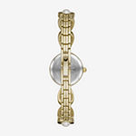 Geneva Womens Crystal Accent Gold Tone 2-pc. Watch Boxed Set Fmdjset070