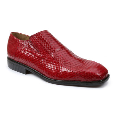giorgio brutini red loafers