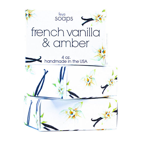 Set Of 3 French Vanilla & Amber Soap Potpourri