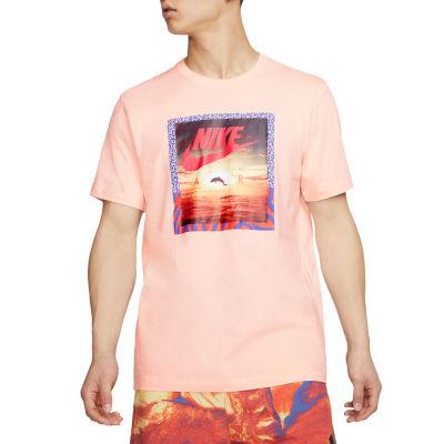 peach nike shirt mens