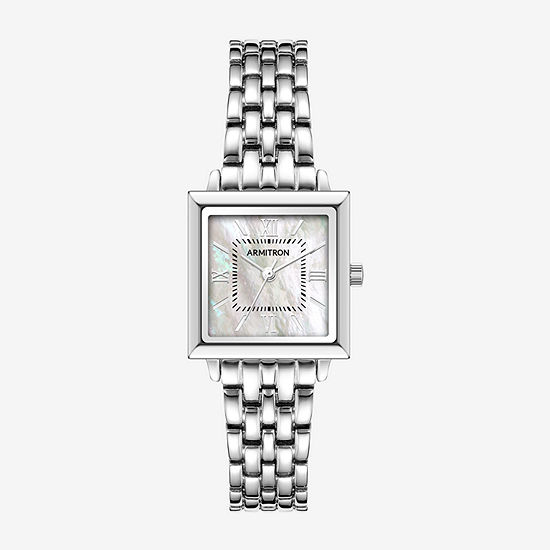 Armitron Womens Silver Tone Bracelet Watch 75/5831mpsv