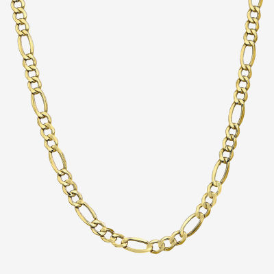 10K Gold 20 Inch Semisolid Figaro Chain Necklace - JCPenney