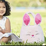 Hope & Wonder 11" Plush Easter Bunny Basket