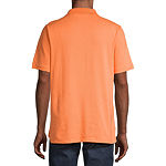 St. John's Bay Premium Stretch Mens Slim Fit Short Sleeve Polo Shirt