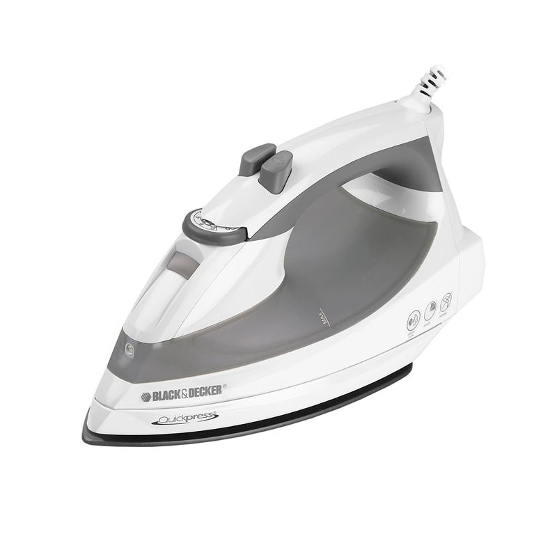 Black+Decker Quickpress Iron with Smart Steam Technology