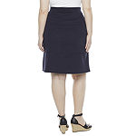 Liz Claiborne Womens A-Line Skirt-Plus