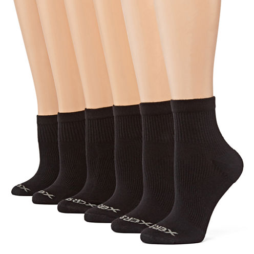 Xersion™ 6-pack Zone Cushioned Quarter Socks