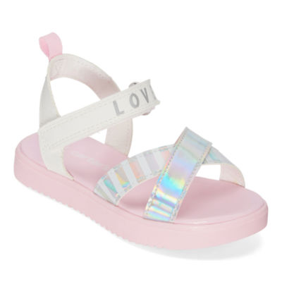 carter's white sandals