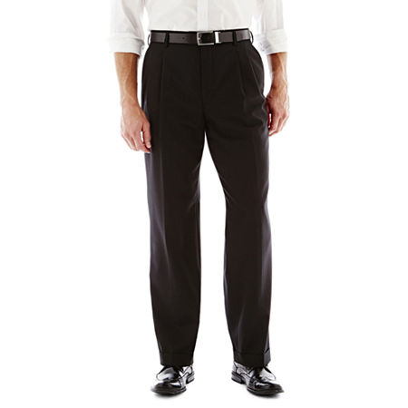Stafford Travel Pleated Suit Pants | Kimbo