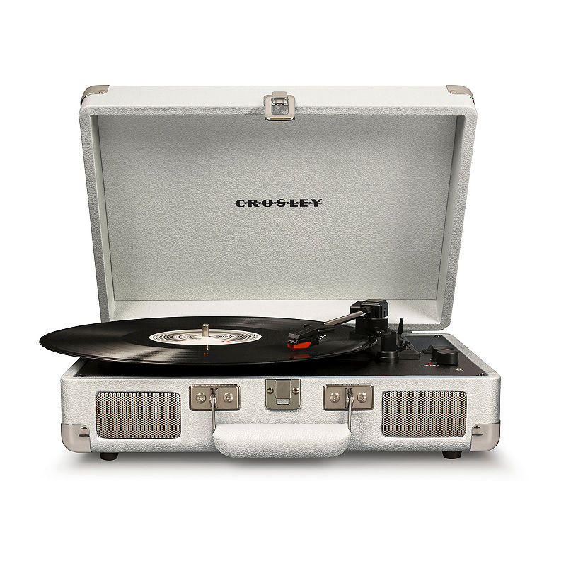 Crosley Cruiser Deluxe Turntable - White Sand (Brown)