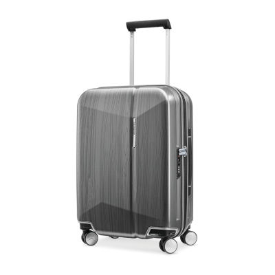 samsonite silver suitcase