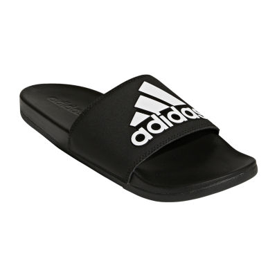 adidas black cloudfoam slides