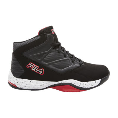 Fila Breakaway 8 Mens Basketball Shoes, Color: Black Red - JCPenney