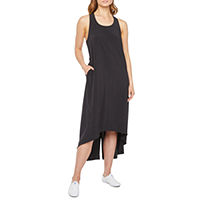 Stylus Sleeveless High-Low Maxi Dress (in 3 colors)