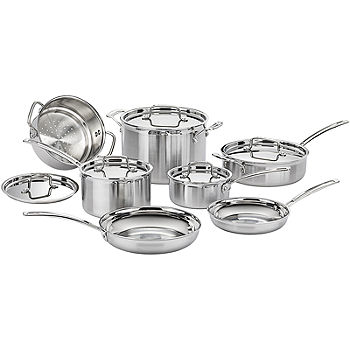 cuisinart multiclad pro cookware set (8-piece)