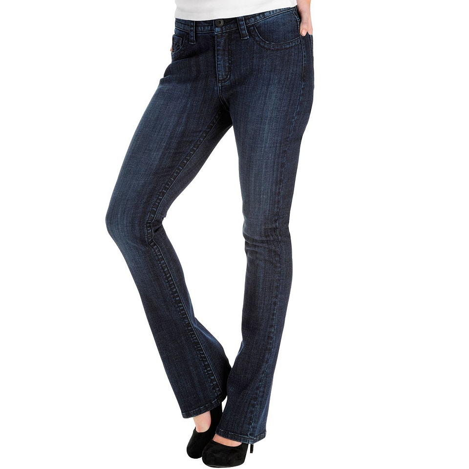 Lee Slender Secret Thickstitch Bootcut Jeans, Luxe, Womens