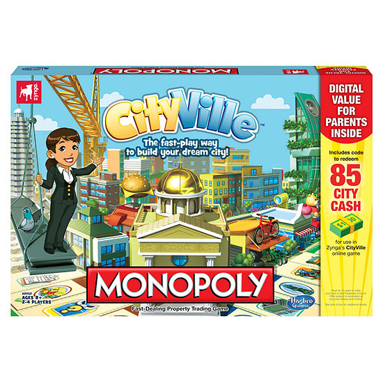 Monopoly CityVille - Board Game