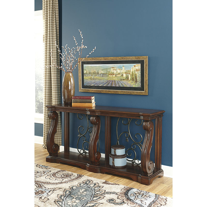 Alymere Console Table Rustic Brown - Signature Design by Ashley